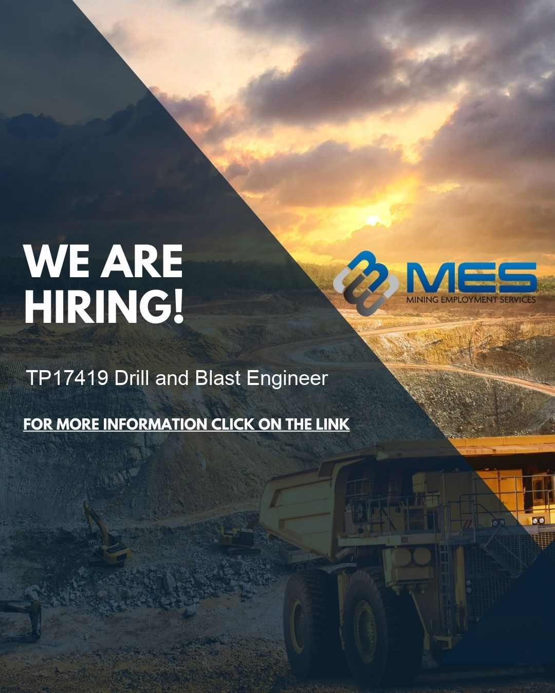 TP17419 Drill and Blast Engineer Mining Employment Services